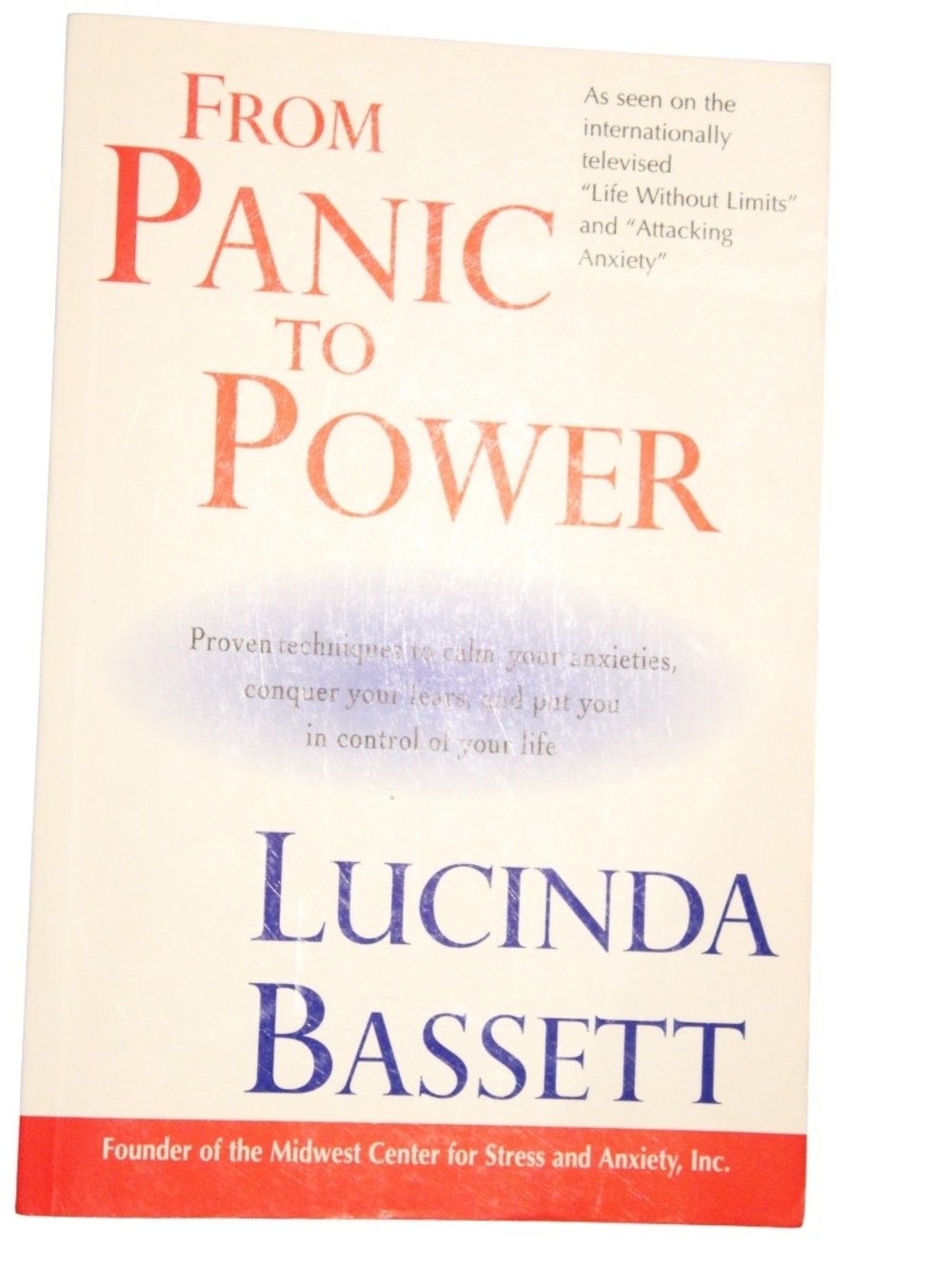 3/$20 🏷 From Panic to Power by Lucinda Bassett